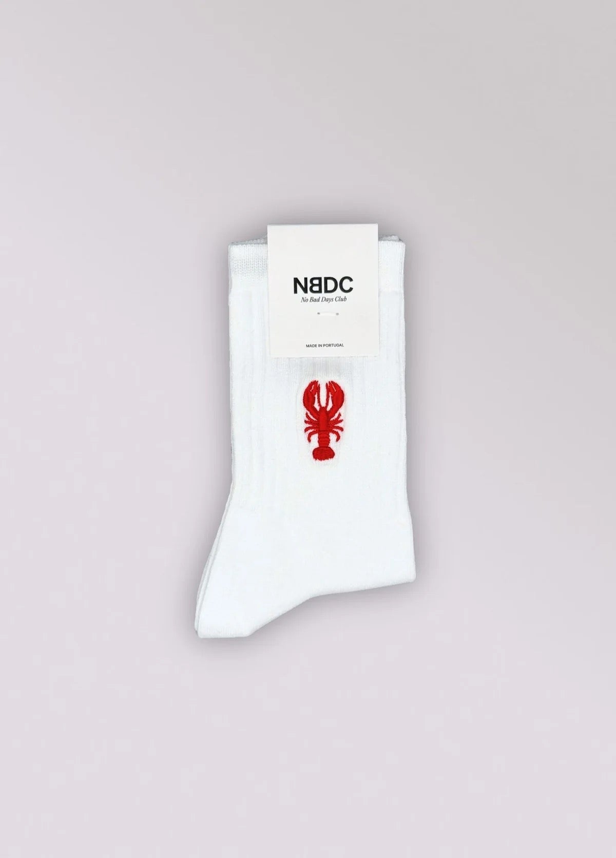 NBDC LOBSTER Socken, weiß