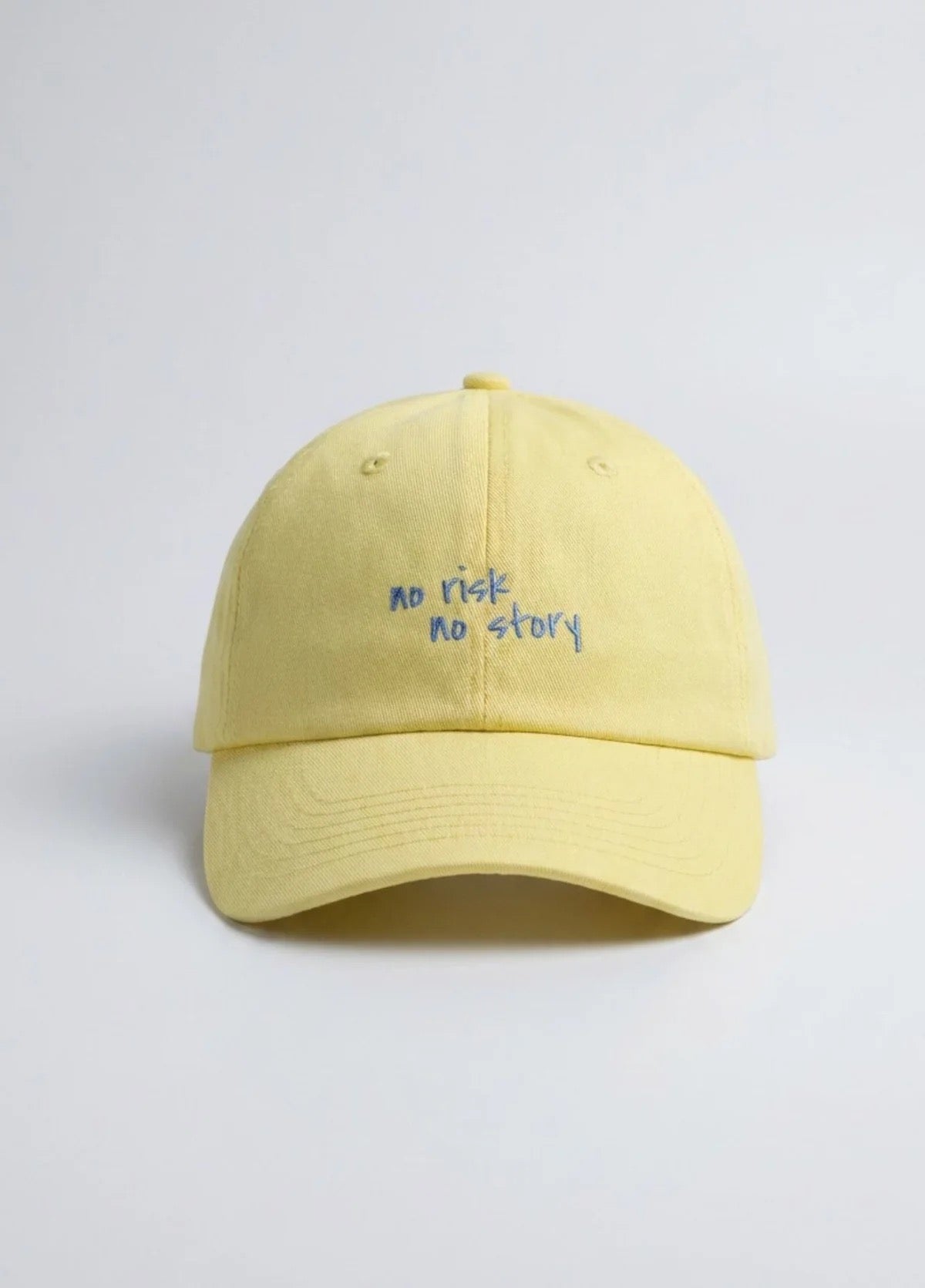 NBDC NO RISK NO STORY Cap, gelb