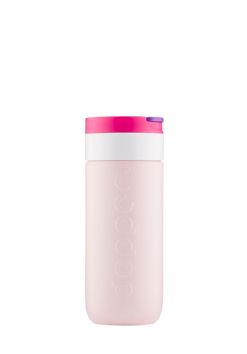DOPPER TRAVEL MUG BERRY PINK, 400ml