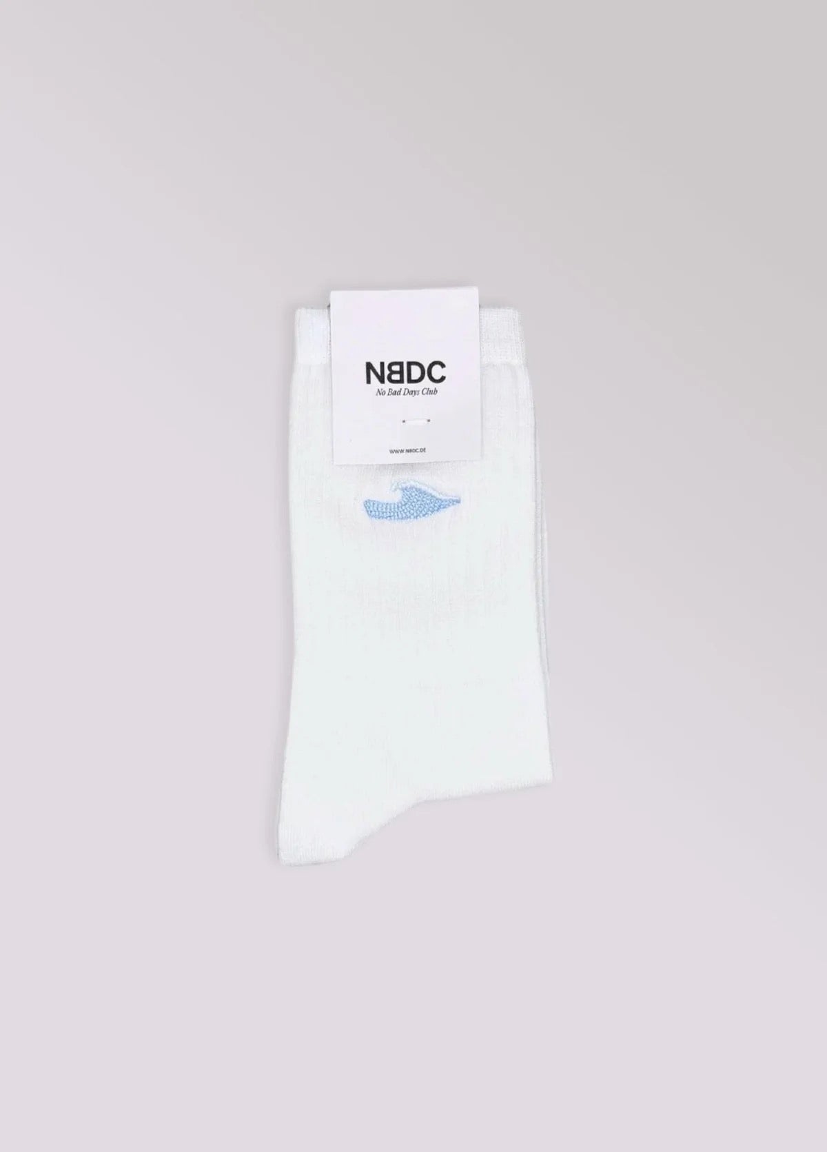 NBDC WAVE Socken, weiß