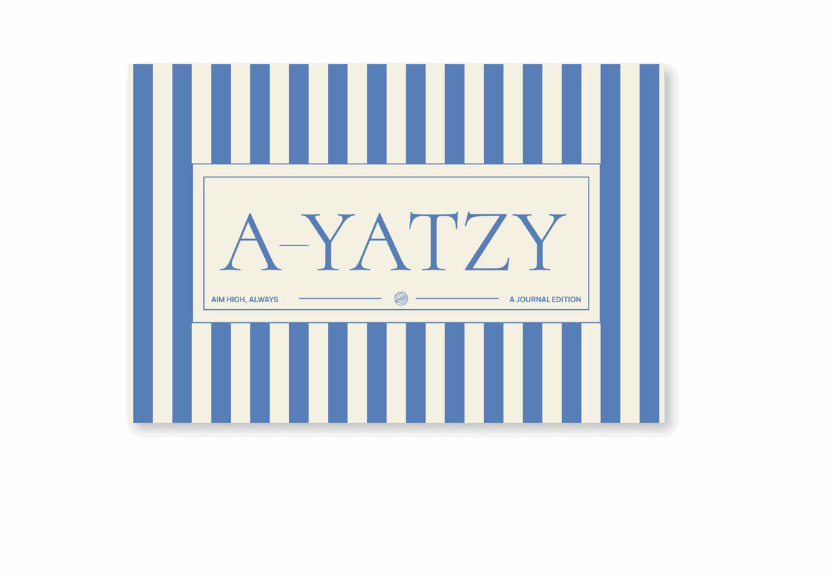 A-JOURNAL YATZY Spiel, blau