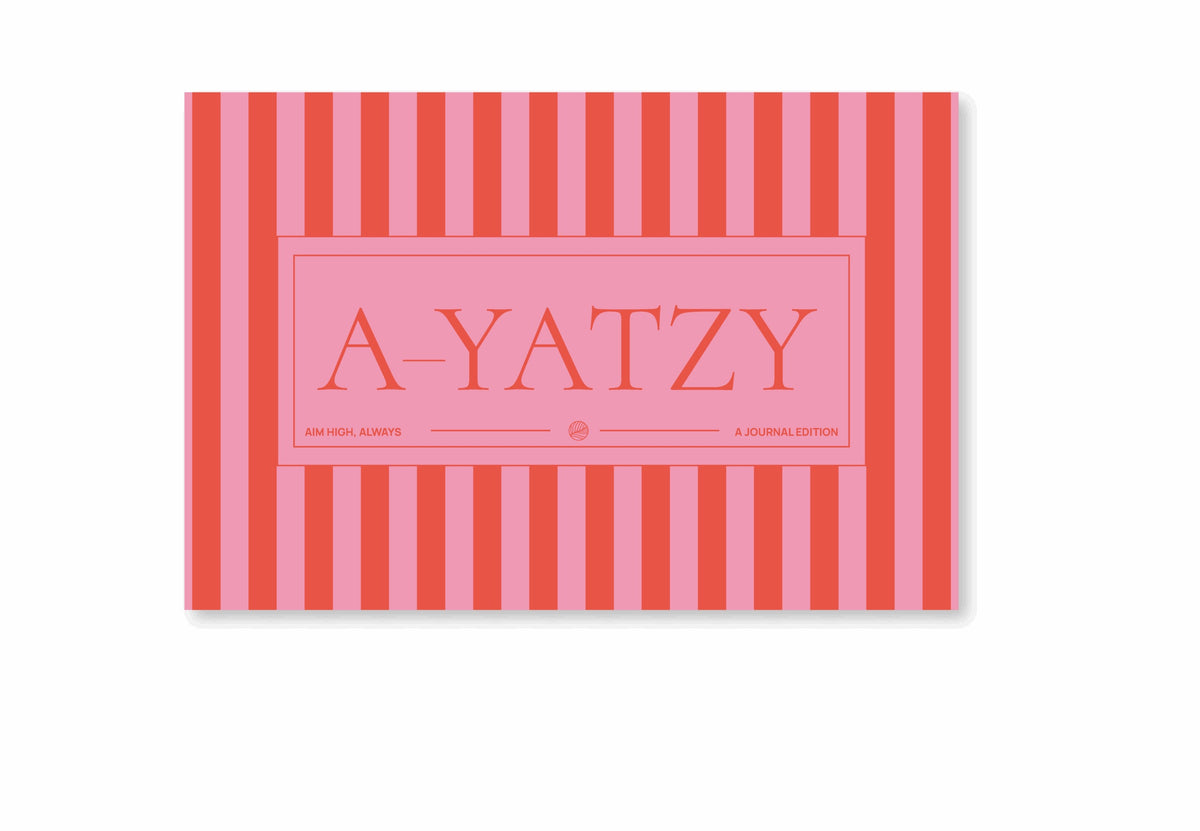 A-JOURNAL YATZY Spiel, rot