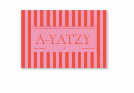 A-JOURNAL YATZY Spiel, rot