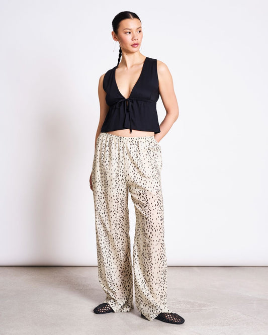 JAN|N JUNE ORIGAN Hose, dalmatian dots