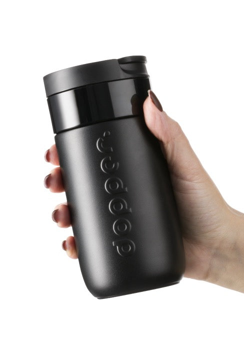 DOPPER TRAVEL MUG BLACK, 300ml