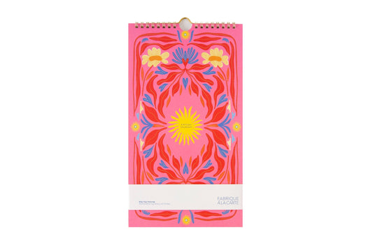 A-JOURNAL SUN Geburtstagskalender, pink