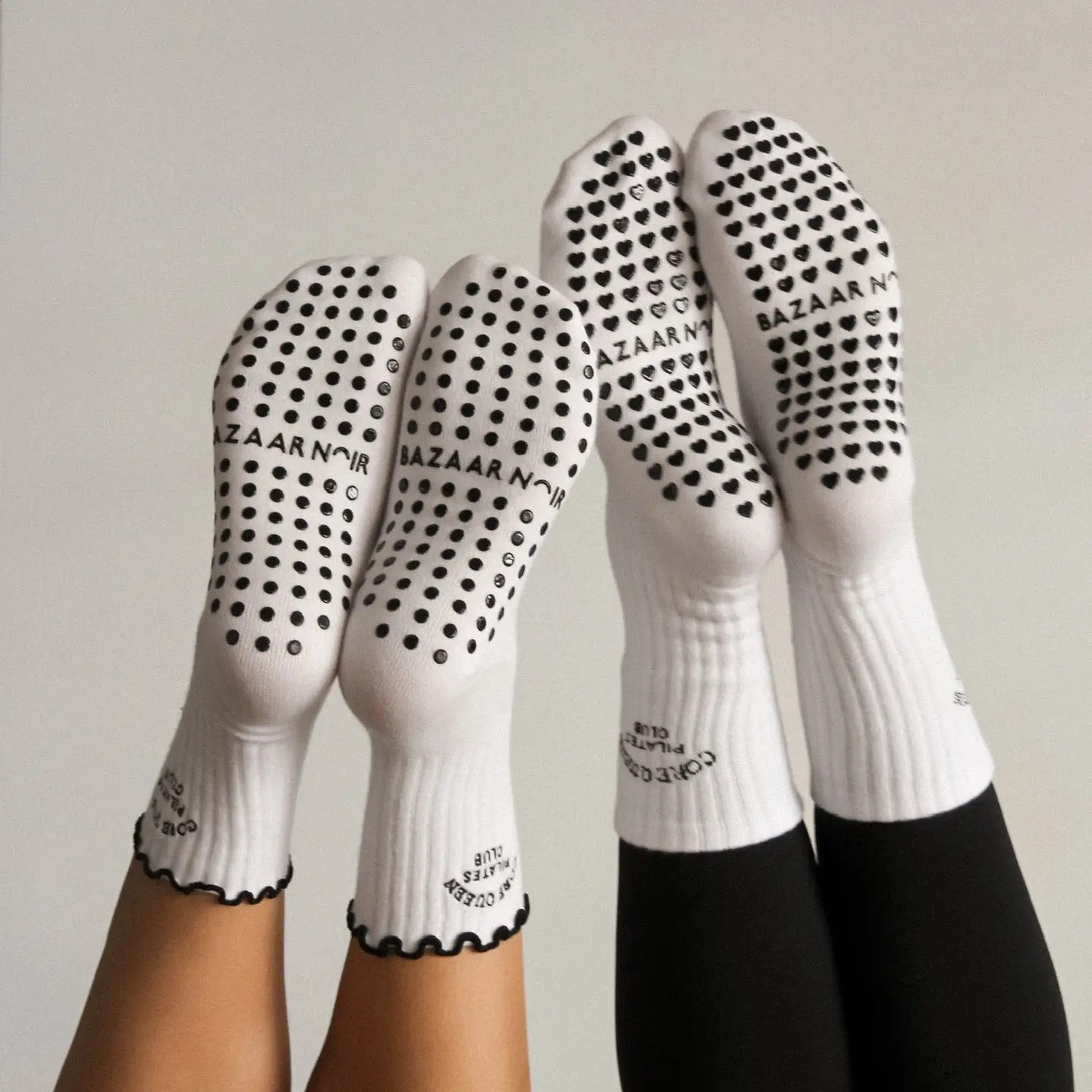 BAZAAR NOIR CORE QUEEN Socken, weiß