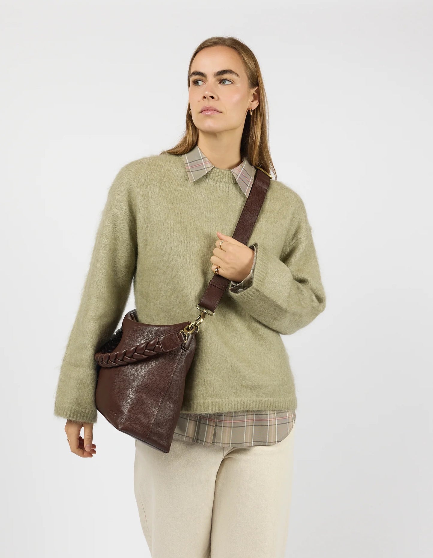 O MY BAG SIENNA Handtasche, dark chocolate