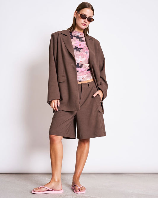 JAN|N JUNE JELS Blazer, clay