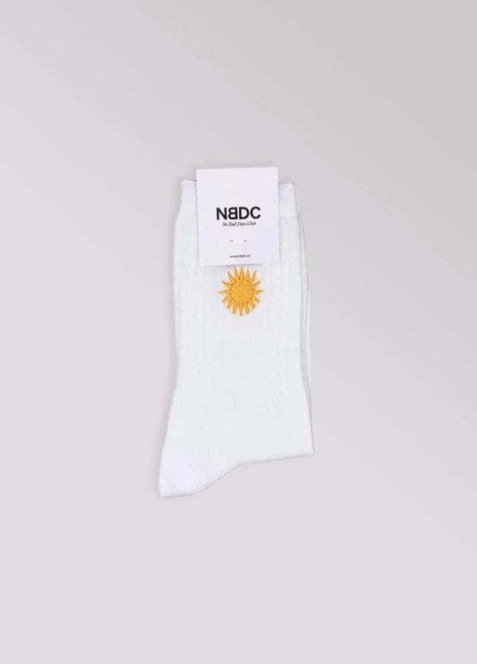 NBDC SUN Socken, weiß