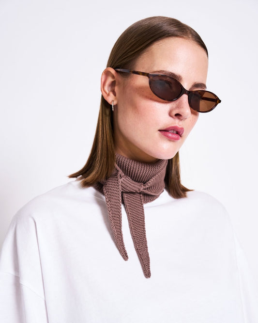 JAN|N JUNE LEAENA Schal, clay