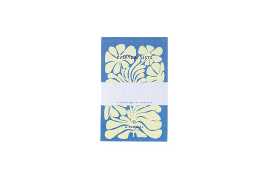 A-JOURNAL EVERYDAY LISTS Notizblock, arty lavender