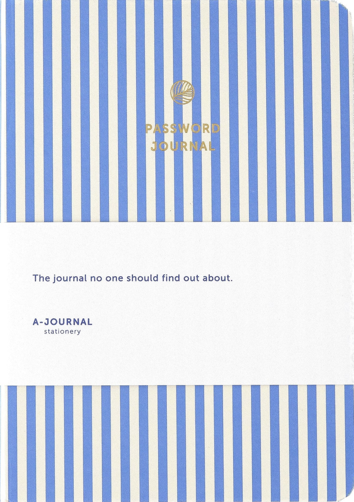 A-JOURNAL PASSWORD Notizbuch, blau
