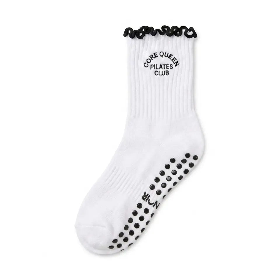 BAZAAR NOIR CORE QUEEN Socken, weiß