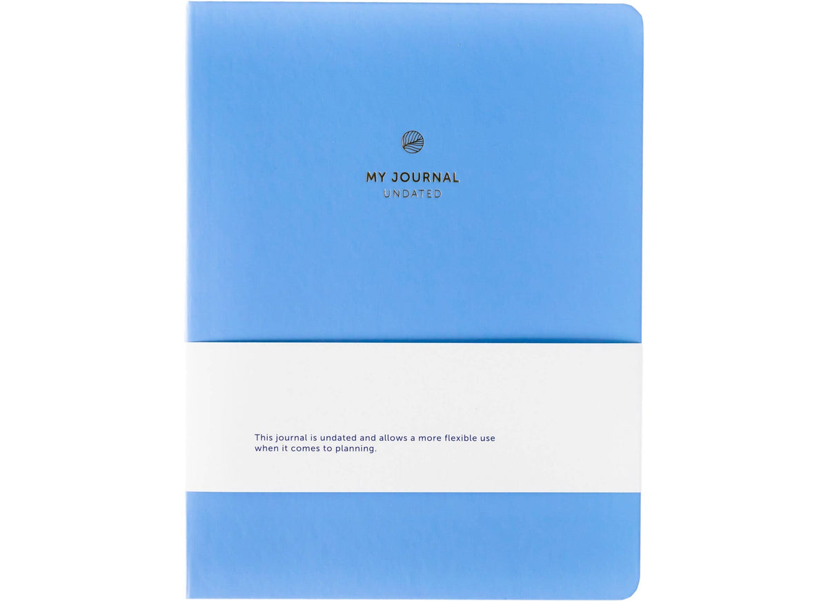 A-JOURNAL UNDATED Kalender, blau
