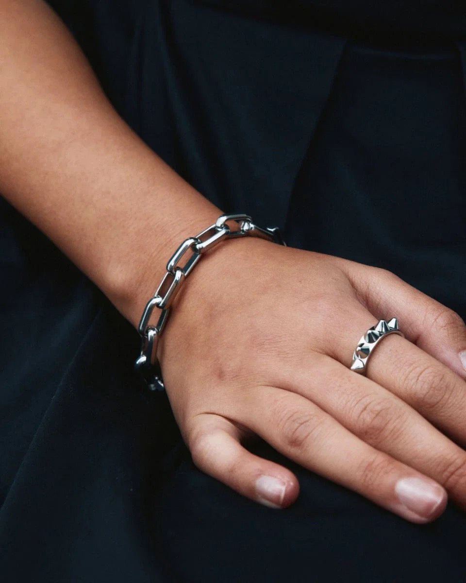 EDBLAD BOX CHAIN Armband, silber