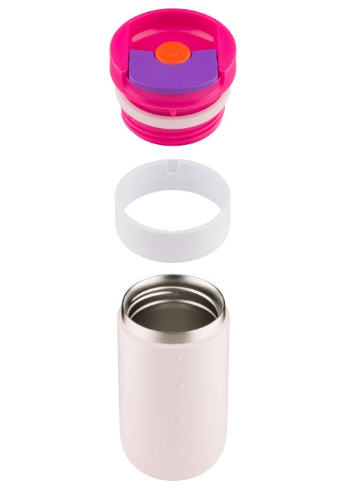 DOPPER TRAVEL MUG BERRY PINK, 300ml