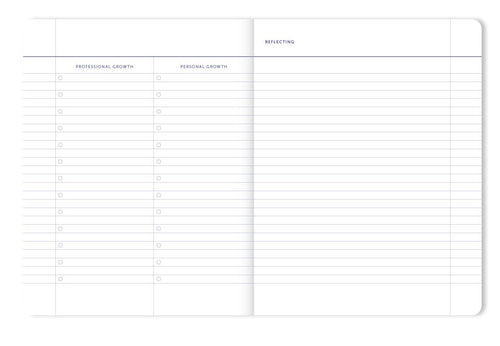 A-JOURNAL UNDATED Kalender, blau