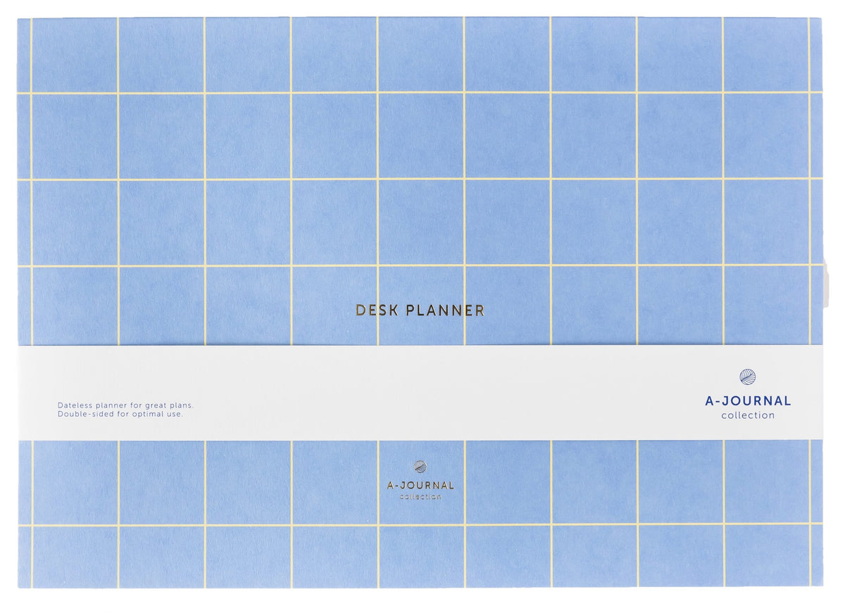 A-JOURNAL DESKPLANNER, blau