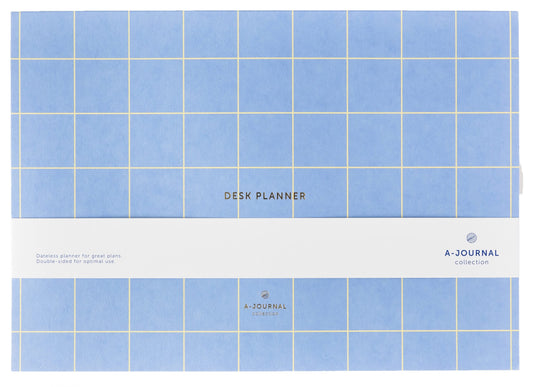 A-JOURNAL DESKPLANNER, blau