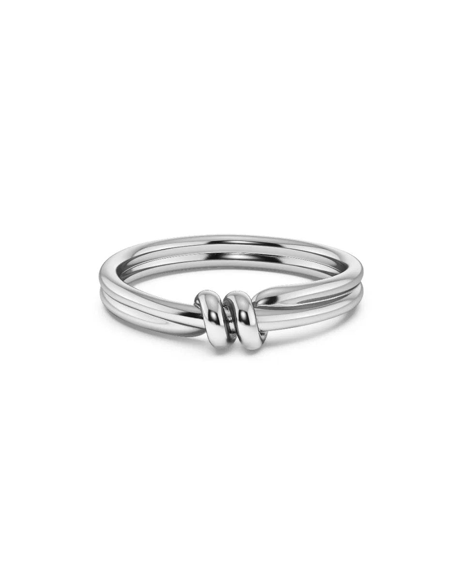 EDBLAD SWIVEL Ring, silber