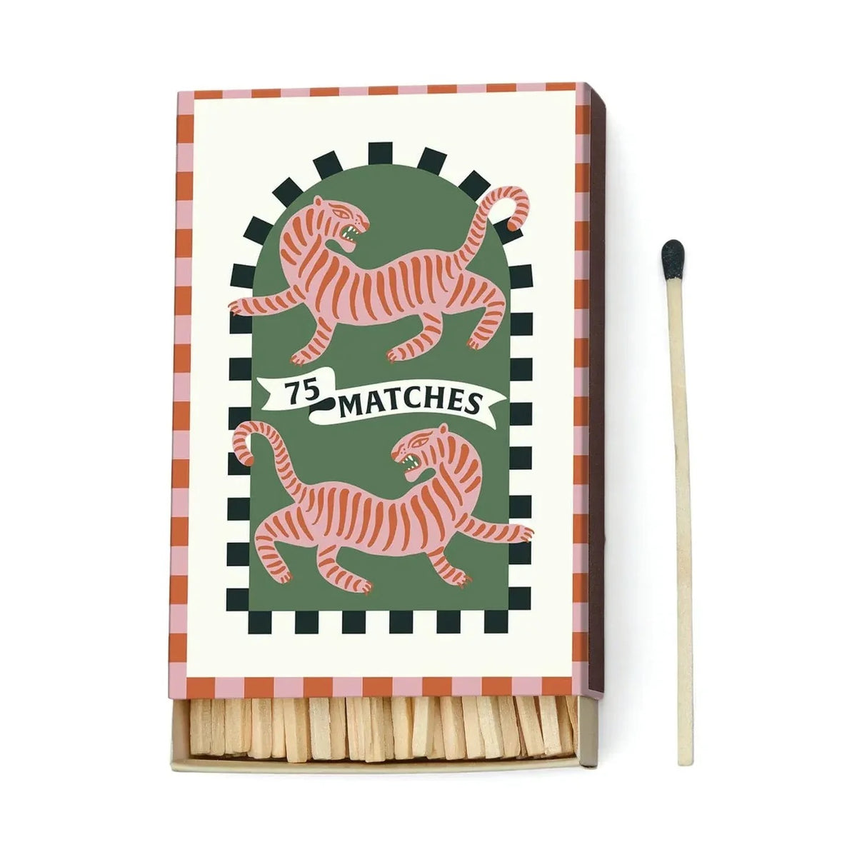 PADDYWAX A DOPO TIGER Streichhölzer, schwarz