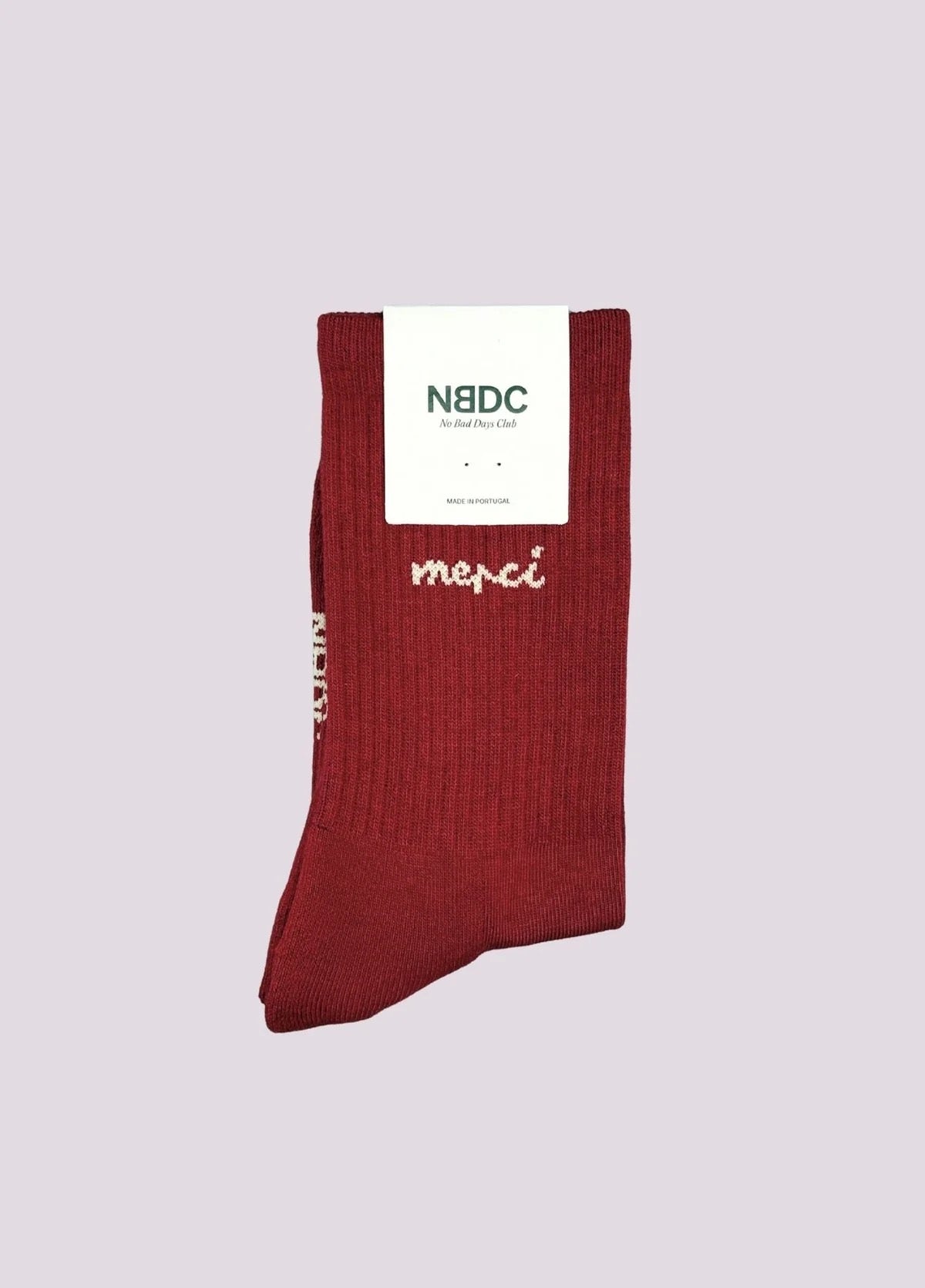 NBDC MERCI Socken, bordeaux