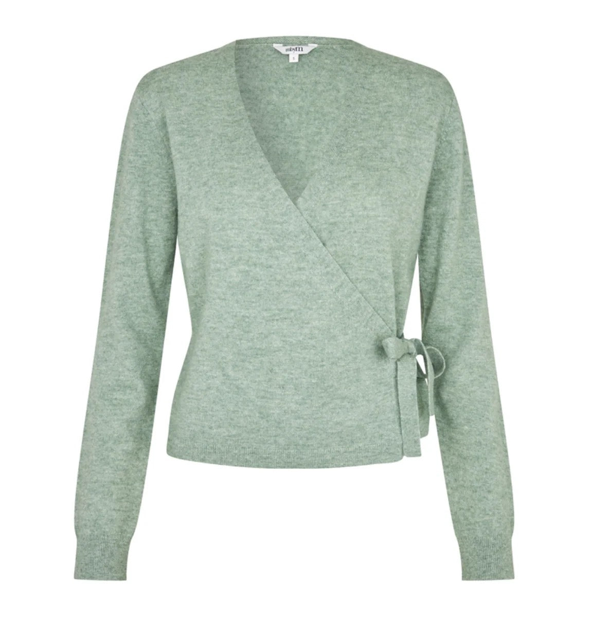 MBYM LARISA Cardigan, iceberg green melange