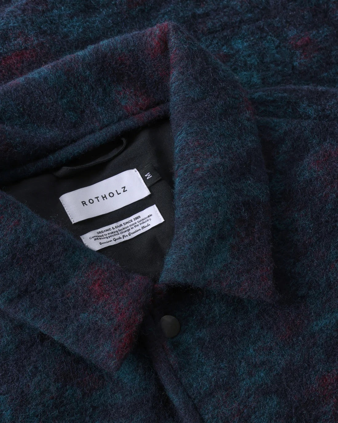 ROTHOLZ BUTTON-DOWN Jacke, dark watercolor