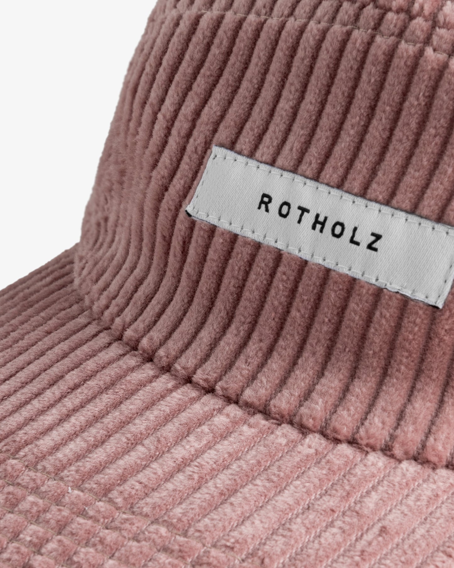 ROTHOLZ CORD 5-PANEL Cap, washed pink