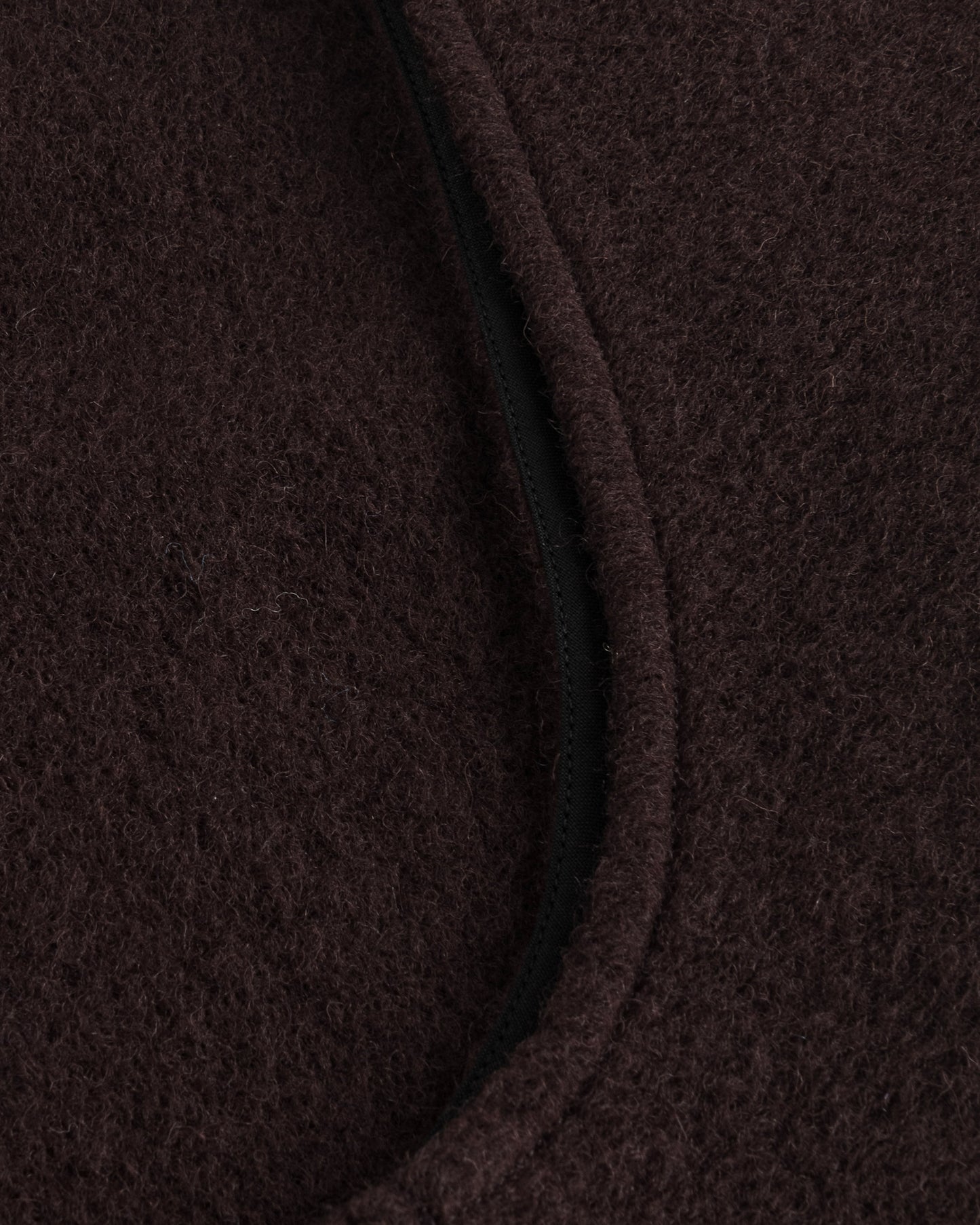 ROTHOLZ CROPPED Pullunder, rosewood brown