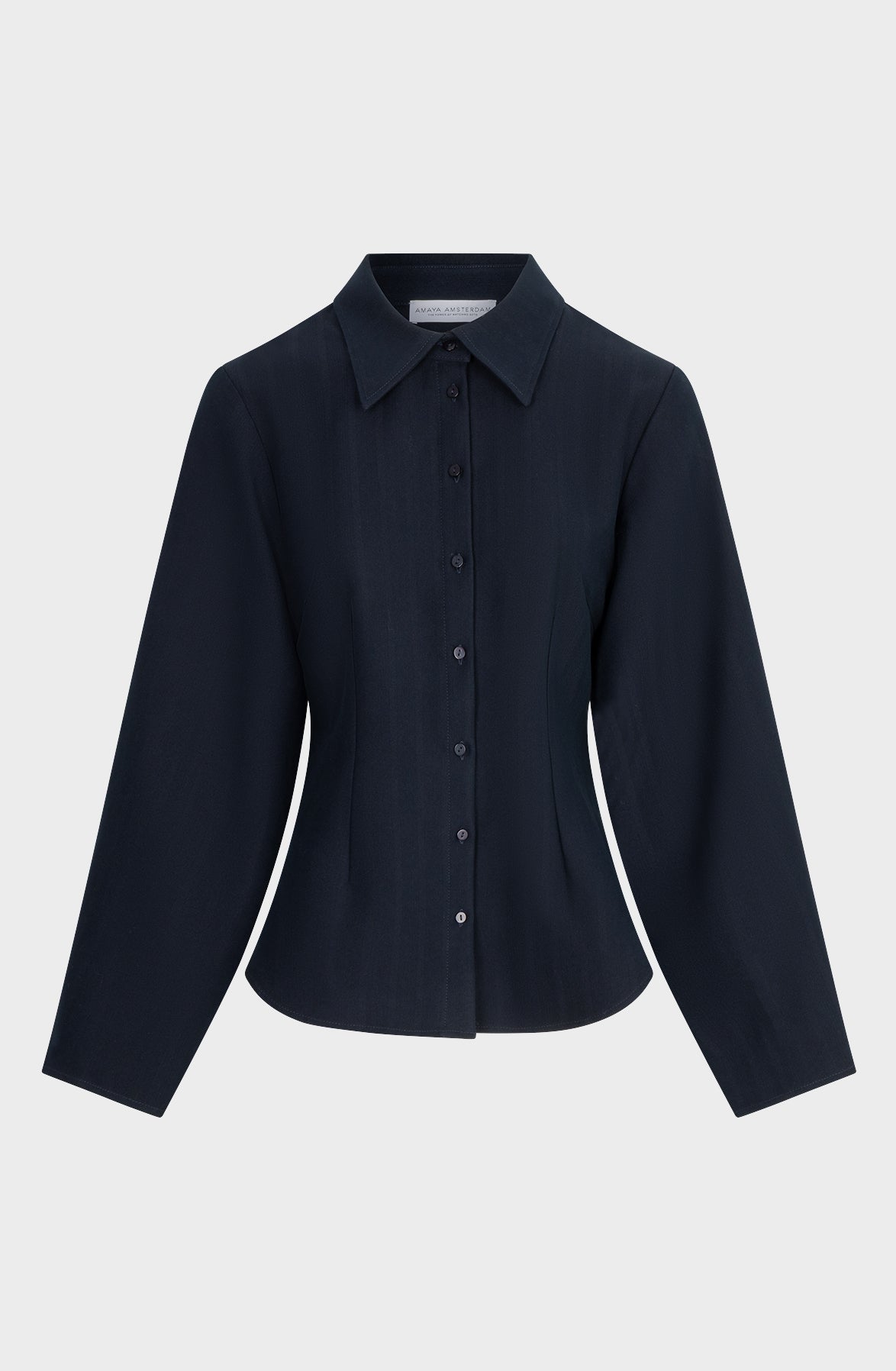 AMAYA AMSTERDAM LOUI Bluse, blau