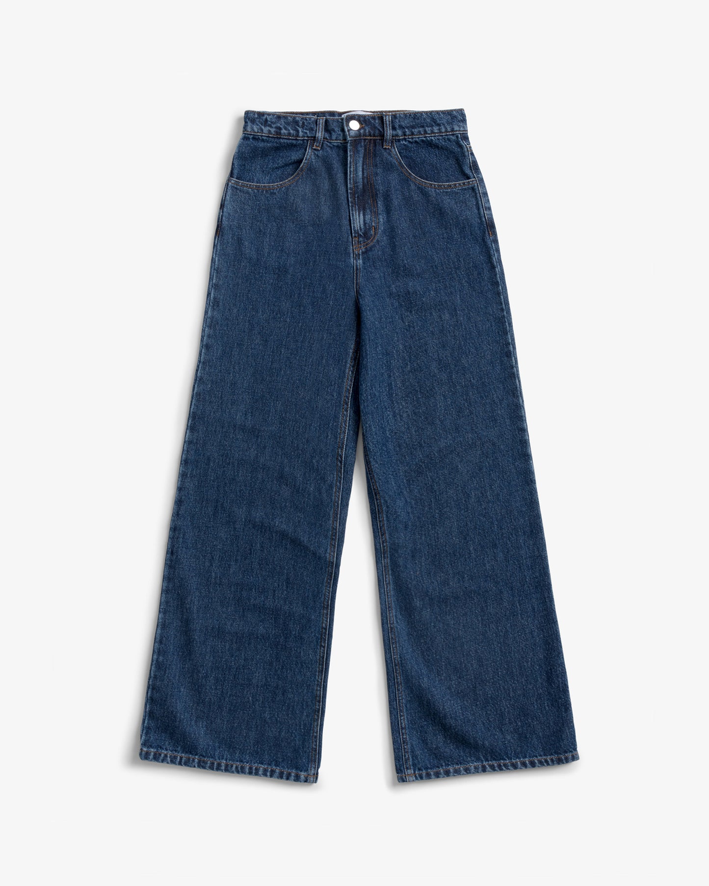 ROTHOLZ FLARED LEG Jeans, mid blue