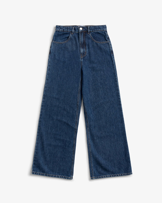 ROTHOLZ FLARED LEG Jeans, mid blue