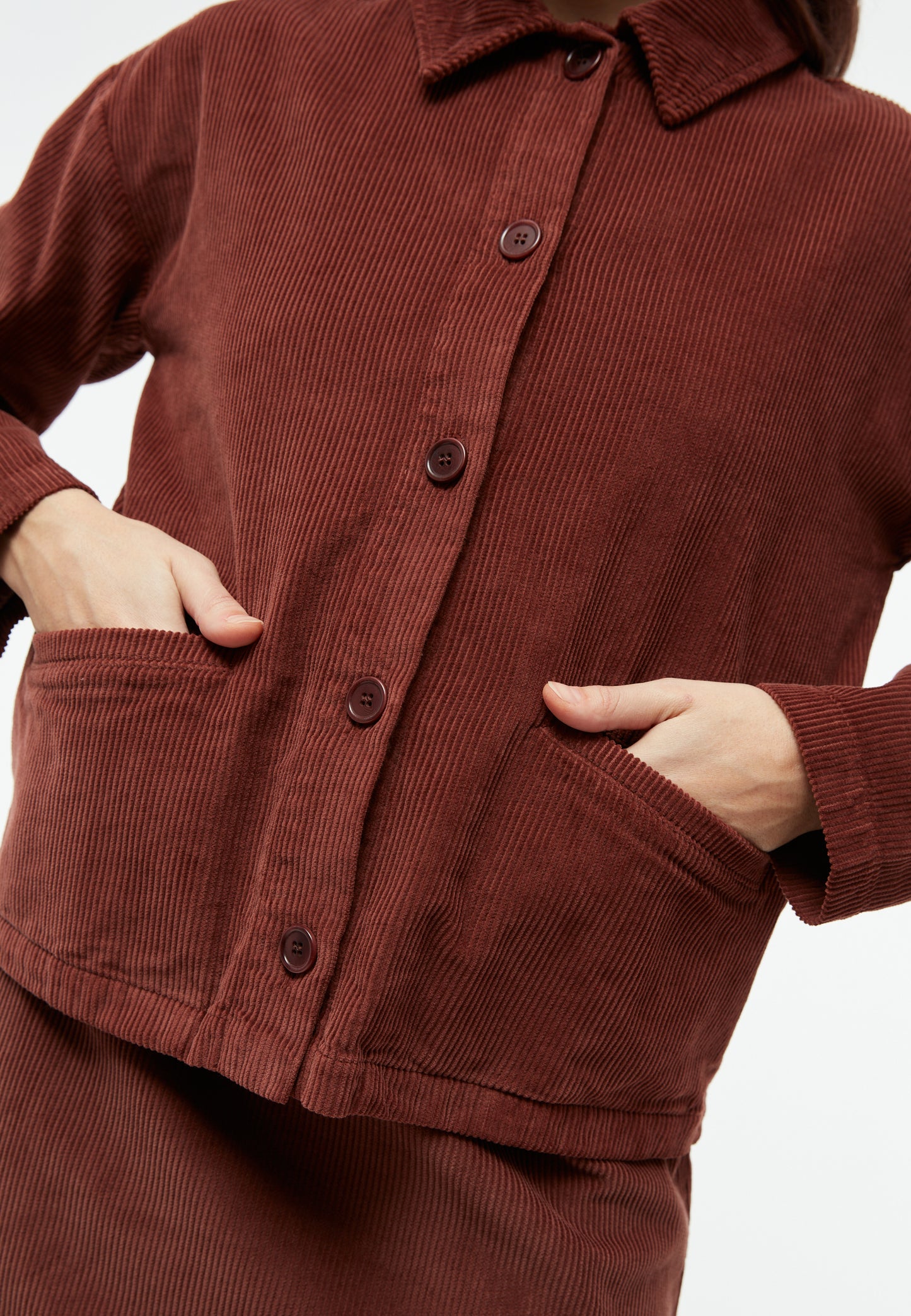 GIVN BERLIN Emmi Blazer, intense rust
