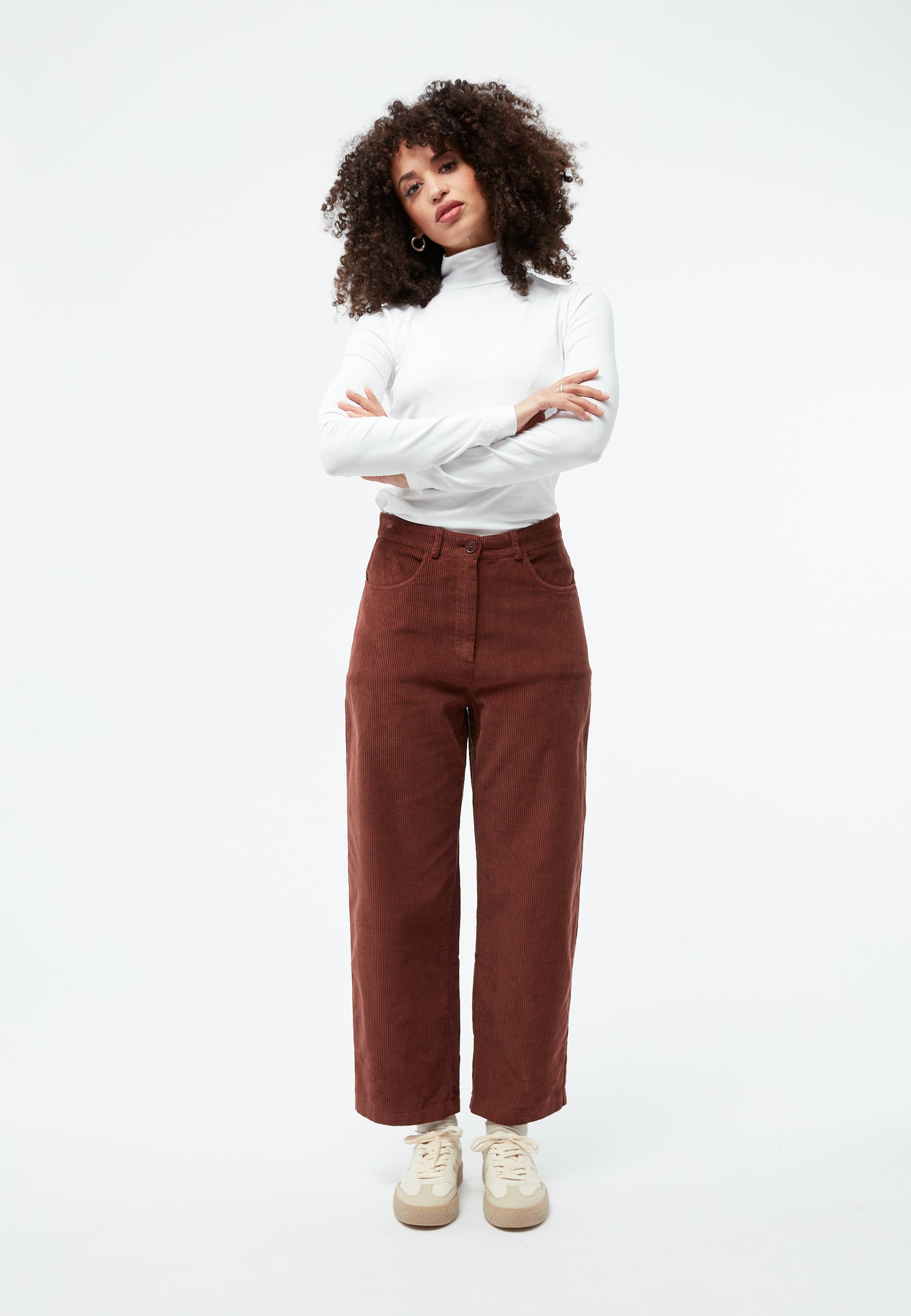 GIVN BERLIN Claire Hose, intense rust