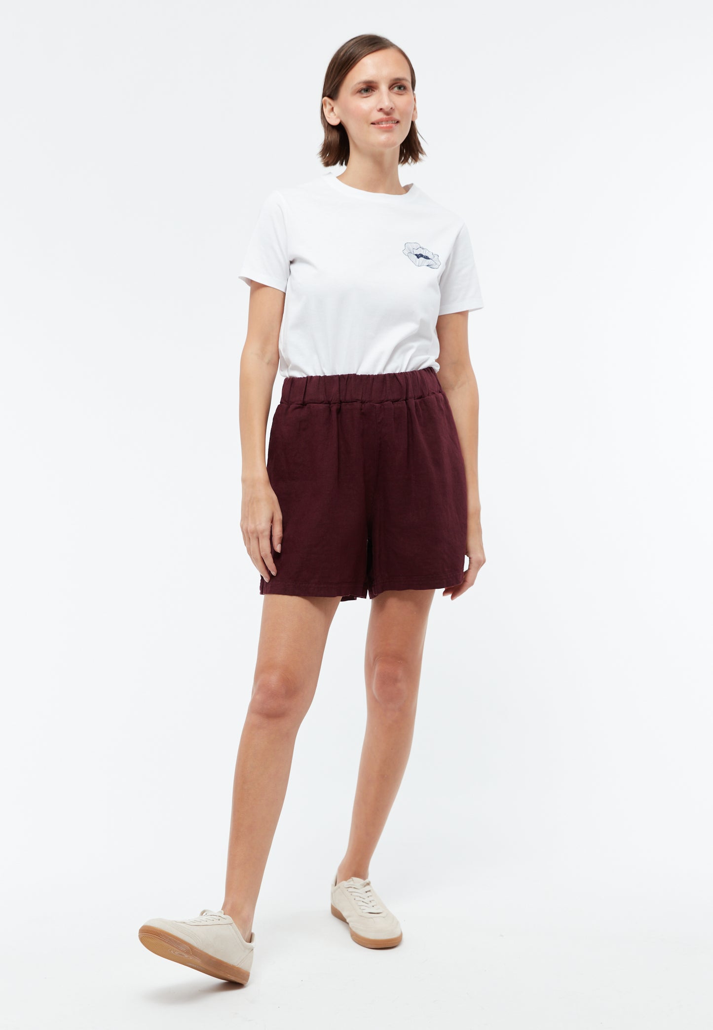 GIVN BERLIN CLEMENTINE Shorts, burgundy
