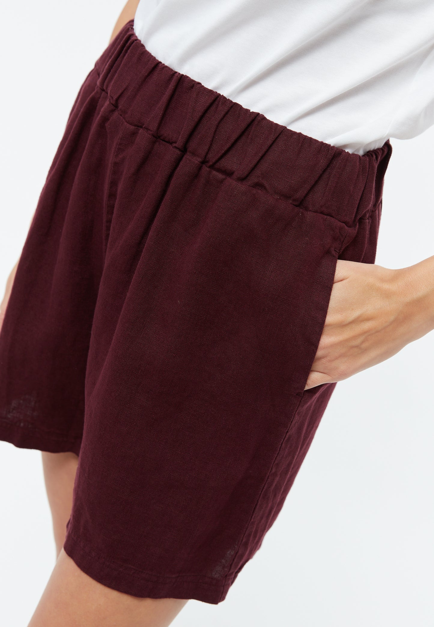 GIVN BERLIN CLEMENTINE Shorts, burgundy