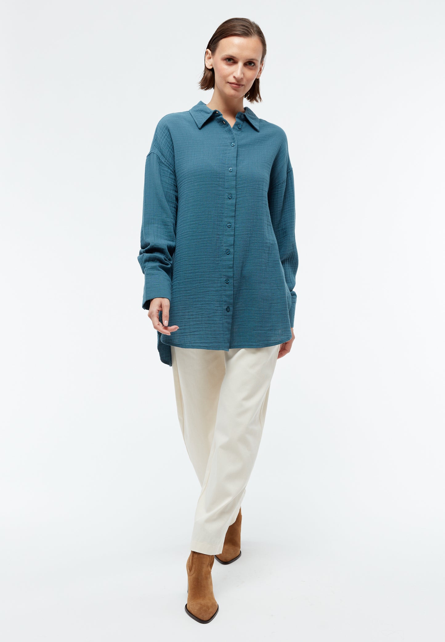 GIVN BERLIN COSIMA Bluse, basalt
