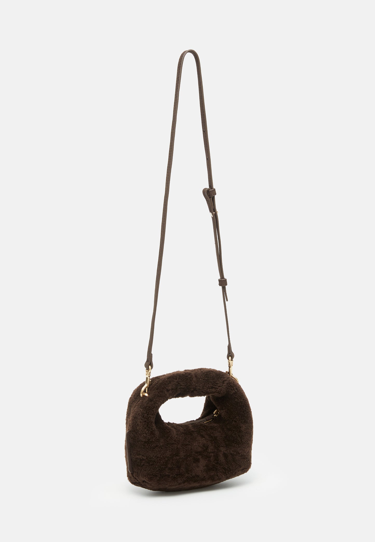 LES VISIONNAIRES GRETA MICRO TEDDY Handtasche, pecan