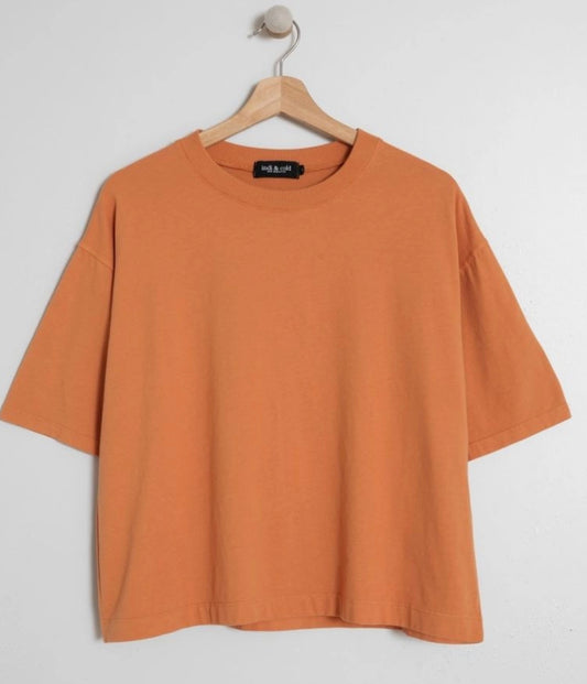 INDI&COLD BOYFRIEND T-Shirt, orange