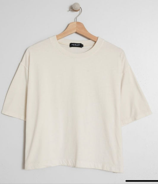 INDI&COLD BOYFRIEND T-Shirt, offwhite
