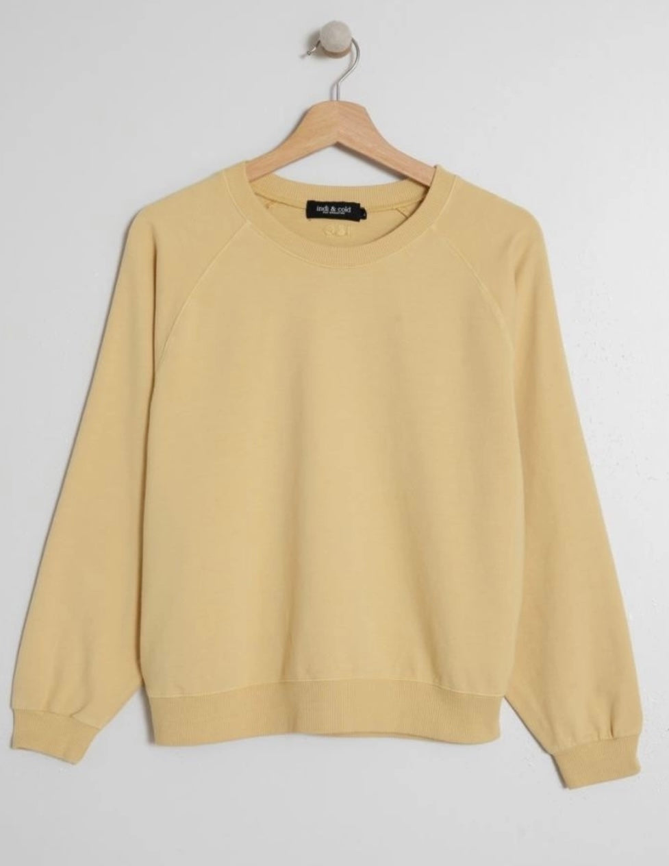 INDI&COLD Pullover, gelb