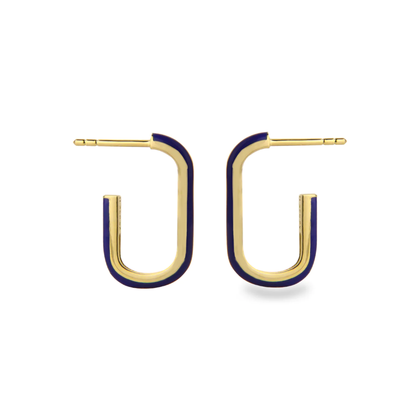 JEBERG JEWELLERY CANDY MIX HOOPS Ohrringe, blau