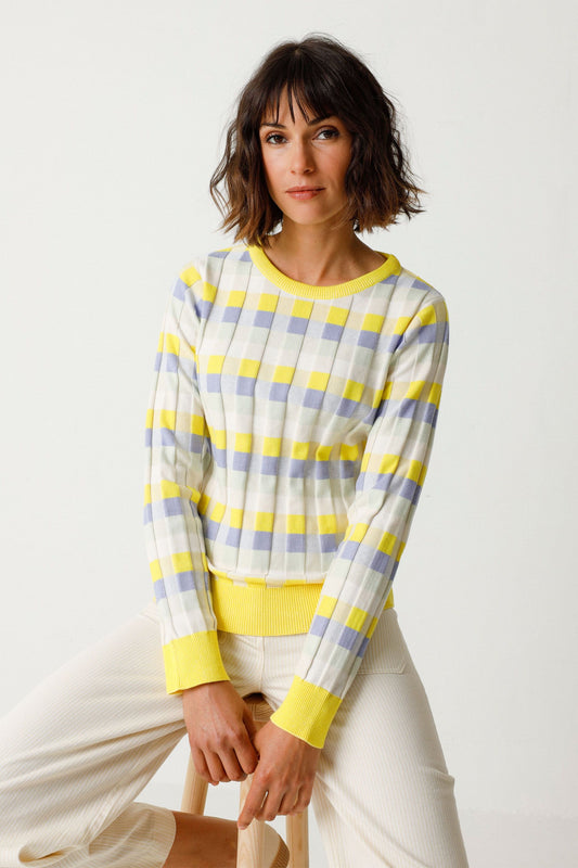 SKFK IRADI Pullover, gelb