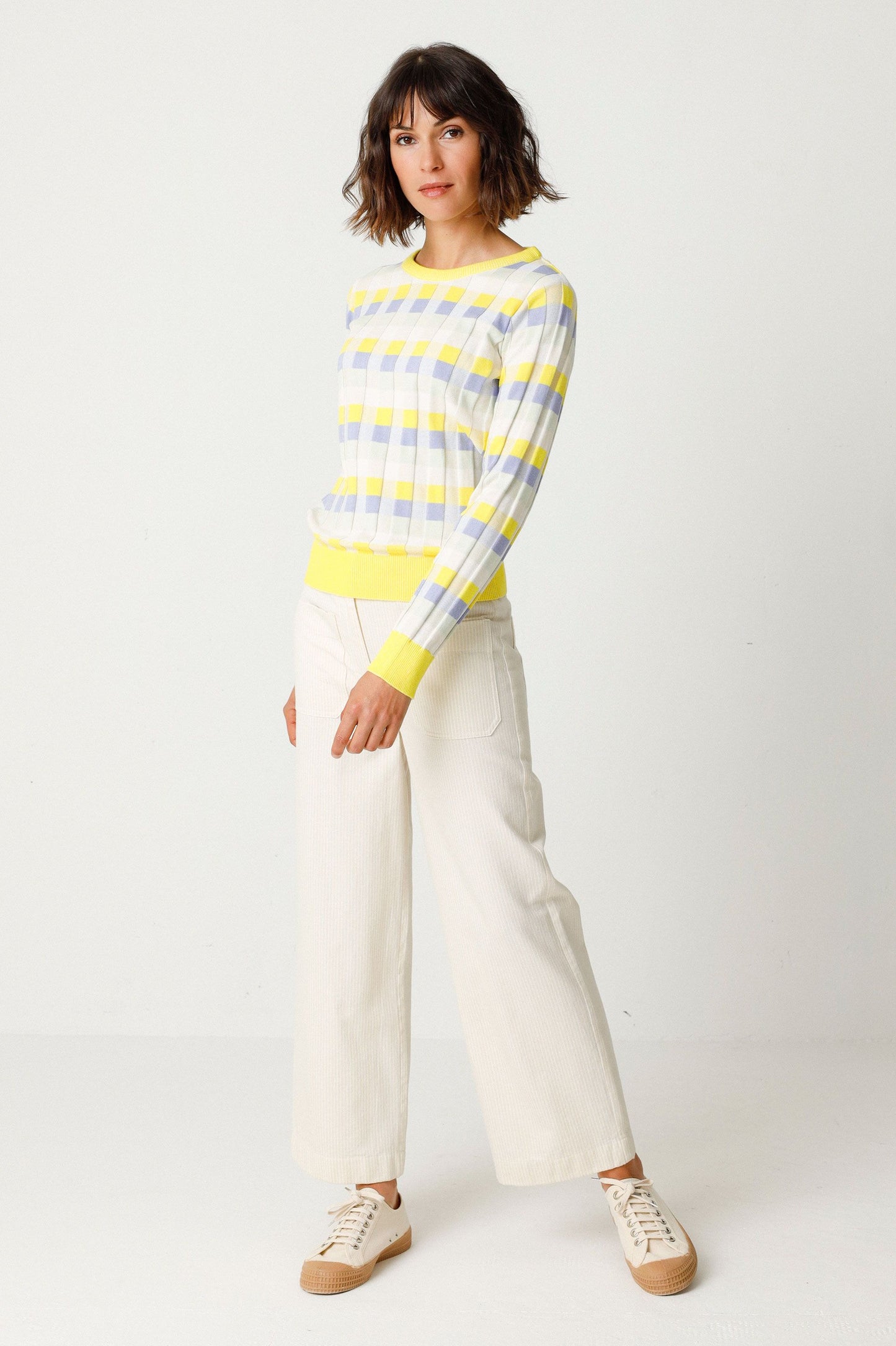 SKFK IRADI Pullover, gelb
