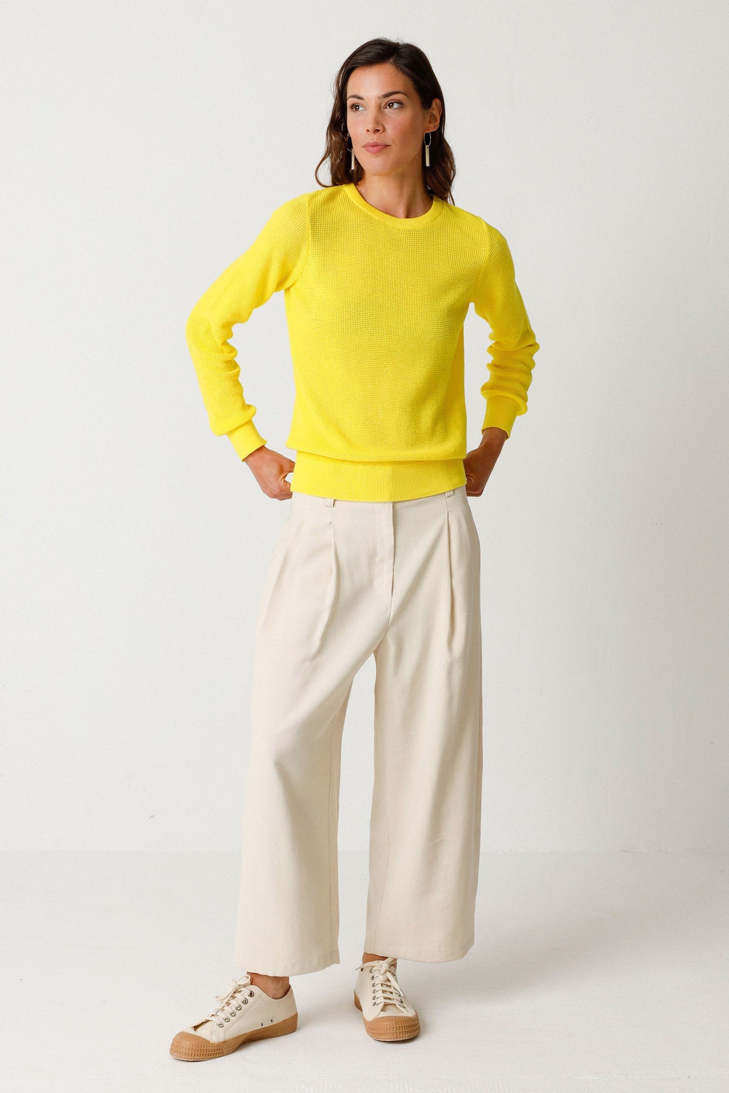 SKFK IRADI Pullover, gelb