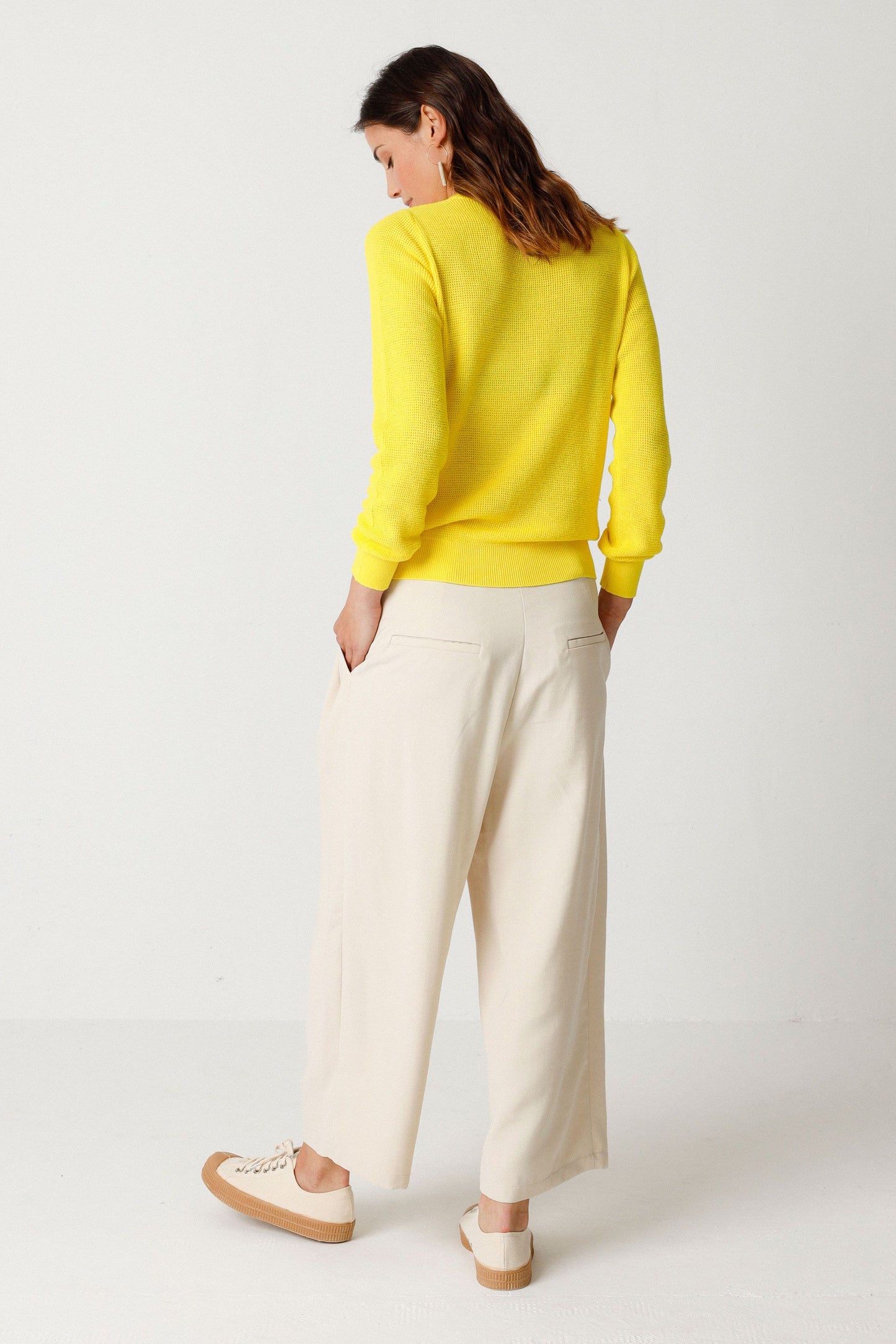 SKFK IRADI Pullover, gelb