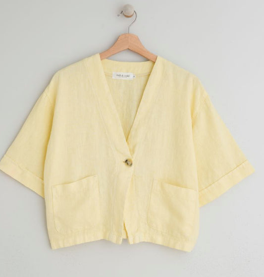 INDI&COLD CROPPED Overshirt, vanilla