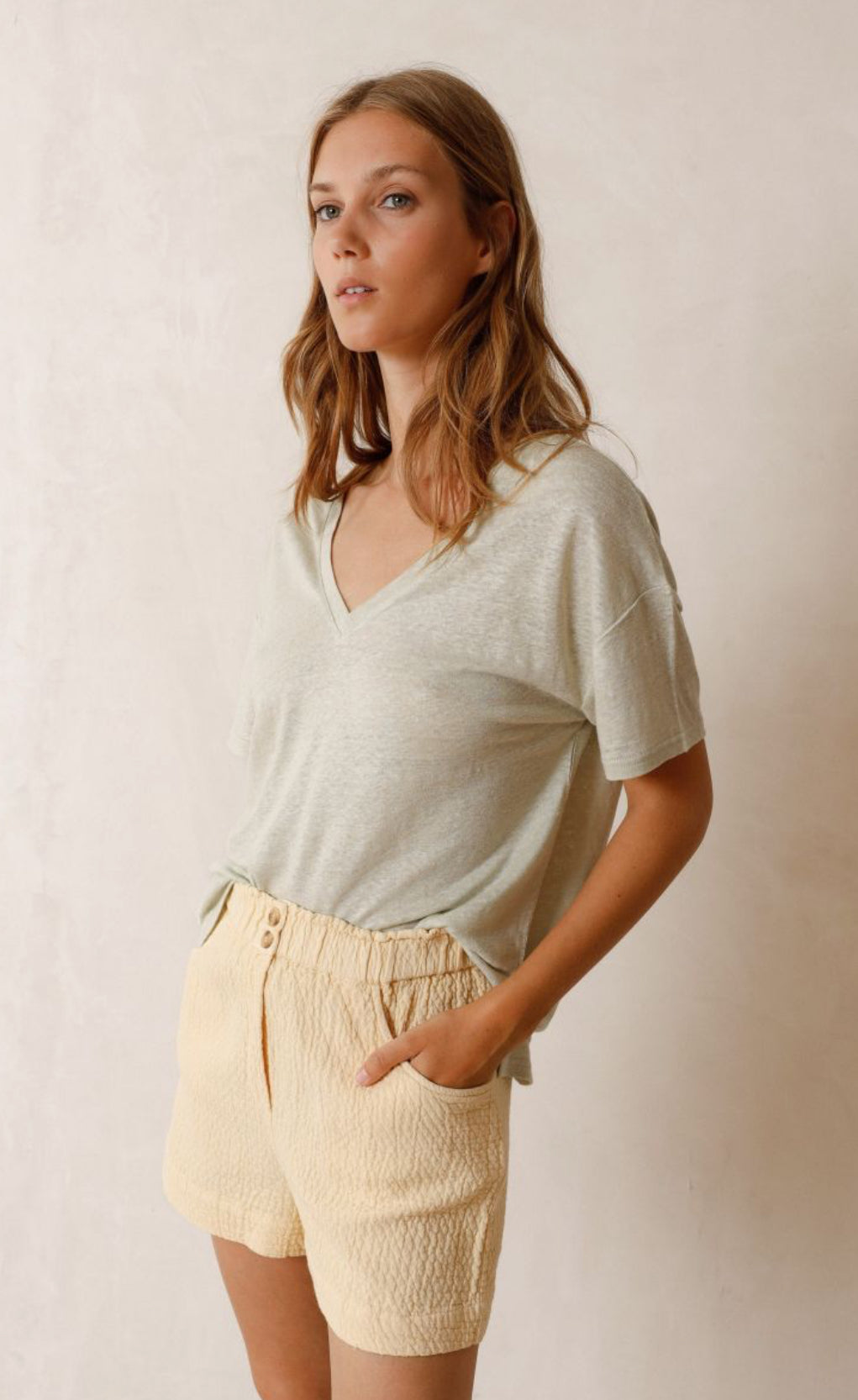 INDI&COLD BASIC T-Shirt, aqua